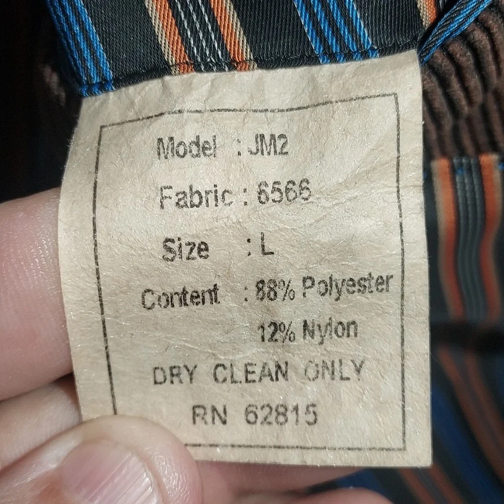 Johnston & Murphy 3-button corduroy‎ men's blazer brown size large